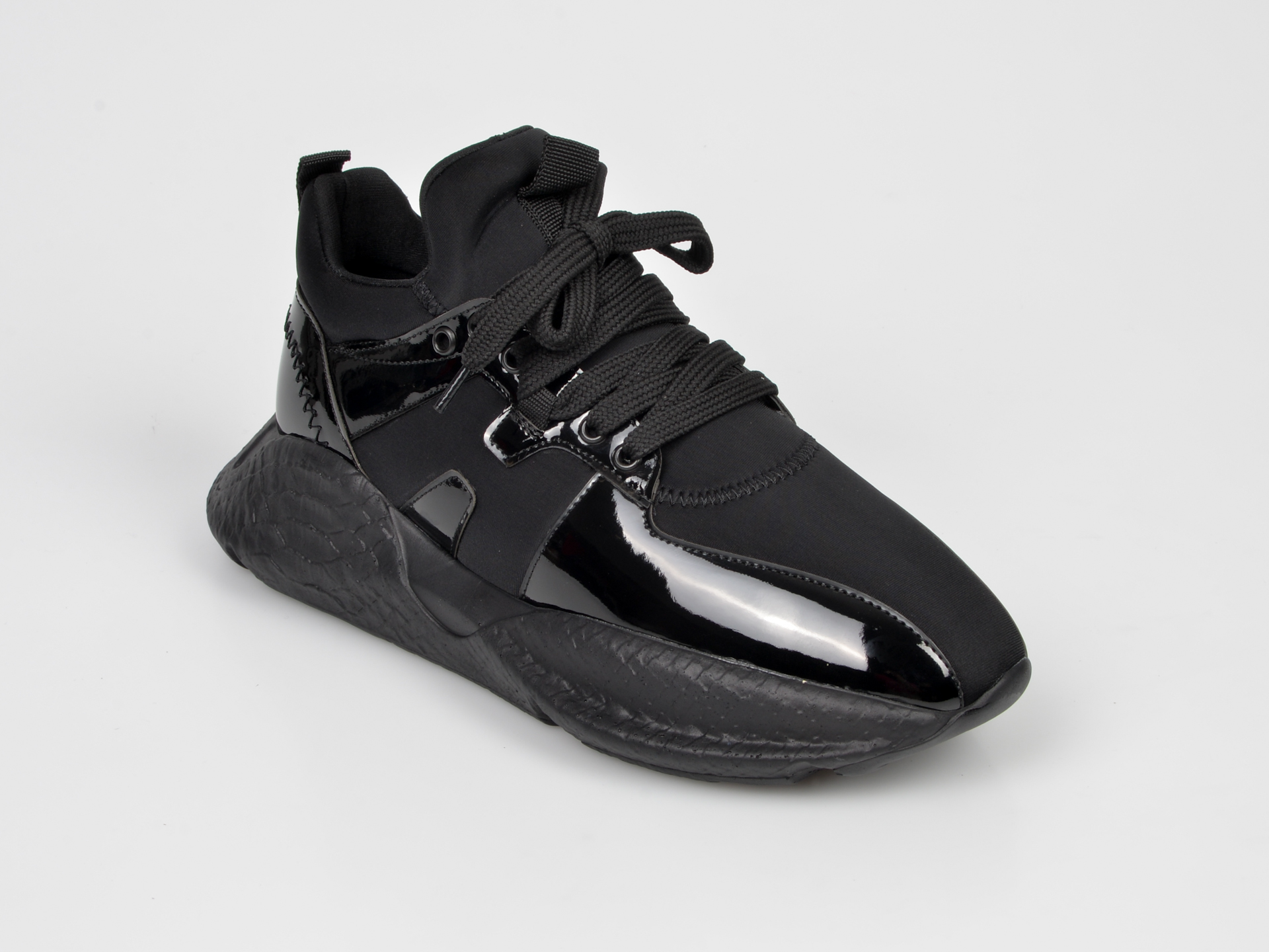 Pantofi sport GRYXX negri, Cobra2, din piele ecologica