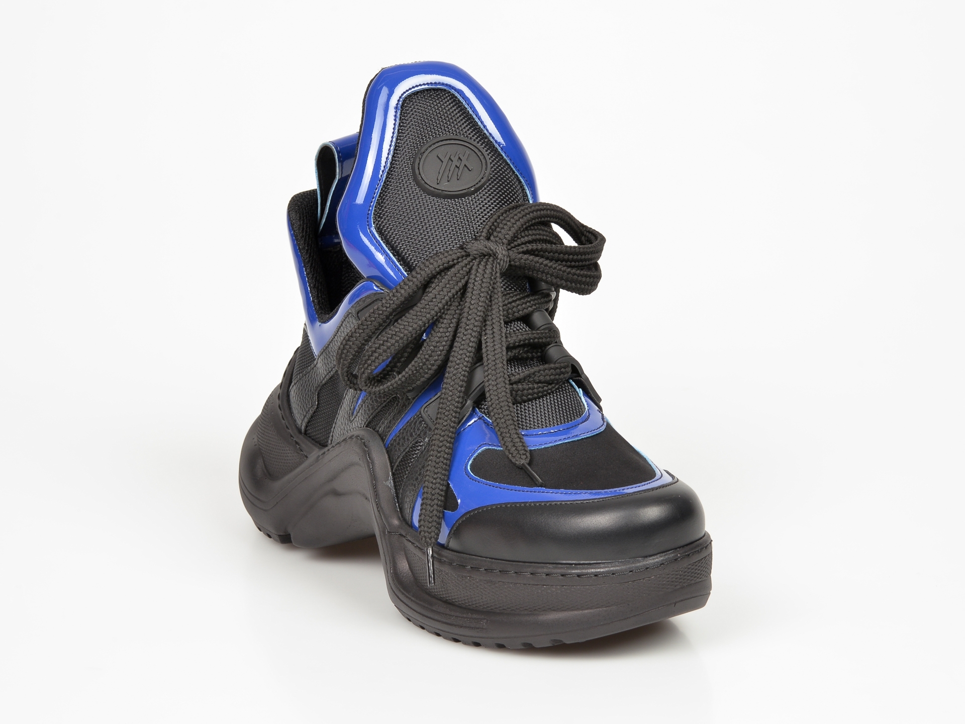 Pantofi sport GRYXX negri, Mk1043, din piele ecologica
