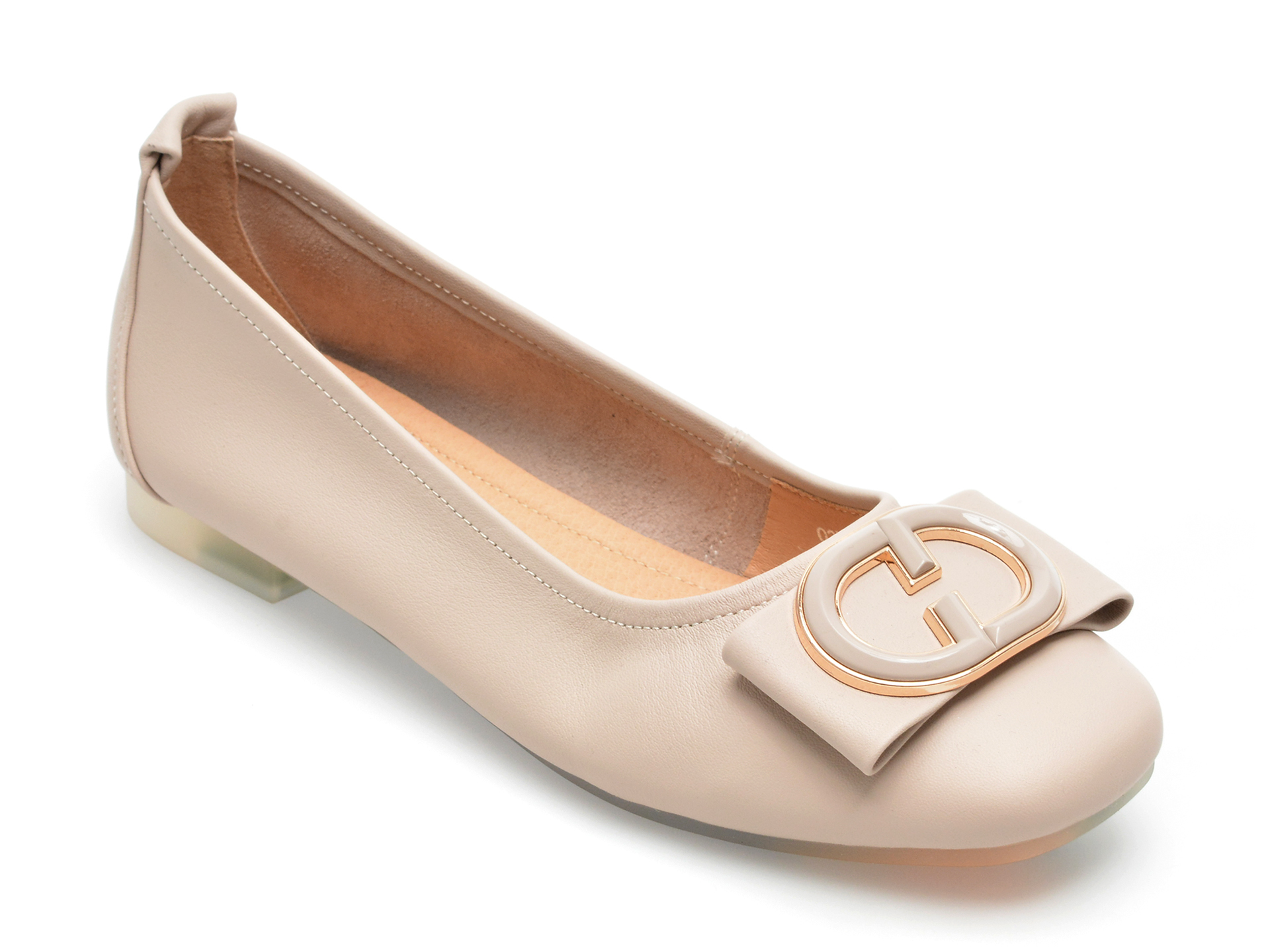 Balerini GRYXX roz, D8871, din piele naturala /femei/pantofi imagine noua