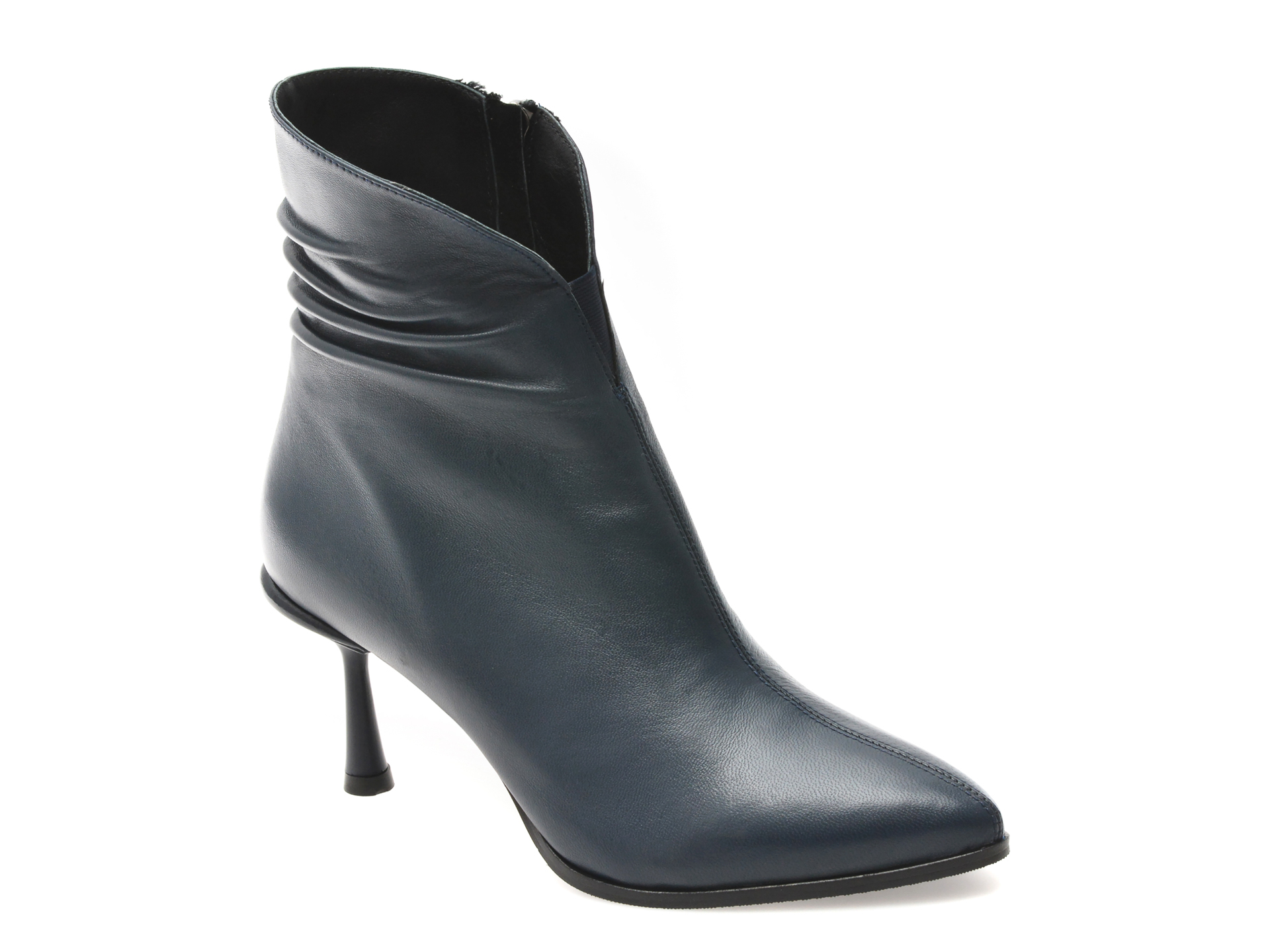 Botine casual EPICA bleumarin, 1334, din piele naturala