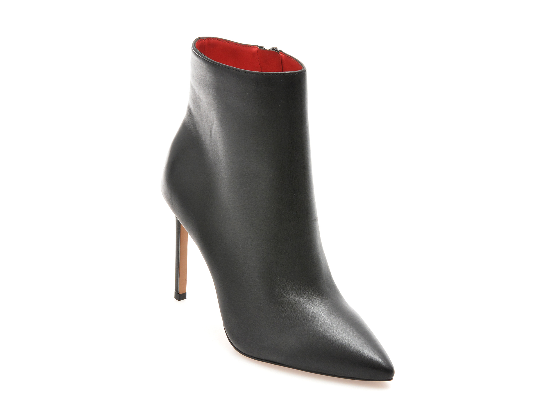 Botine elegante ALDO negre, 13659584, din piele naturala