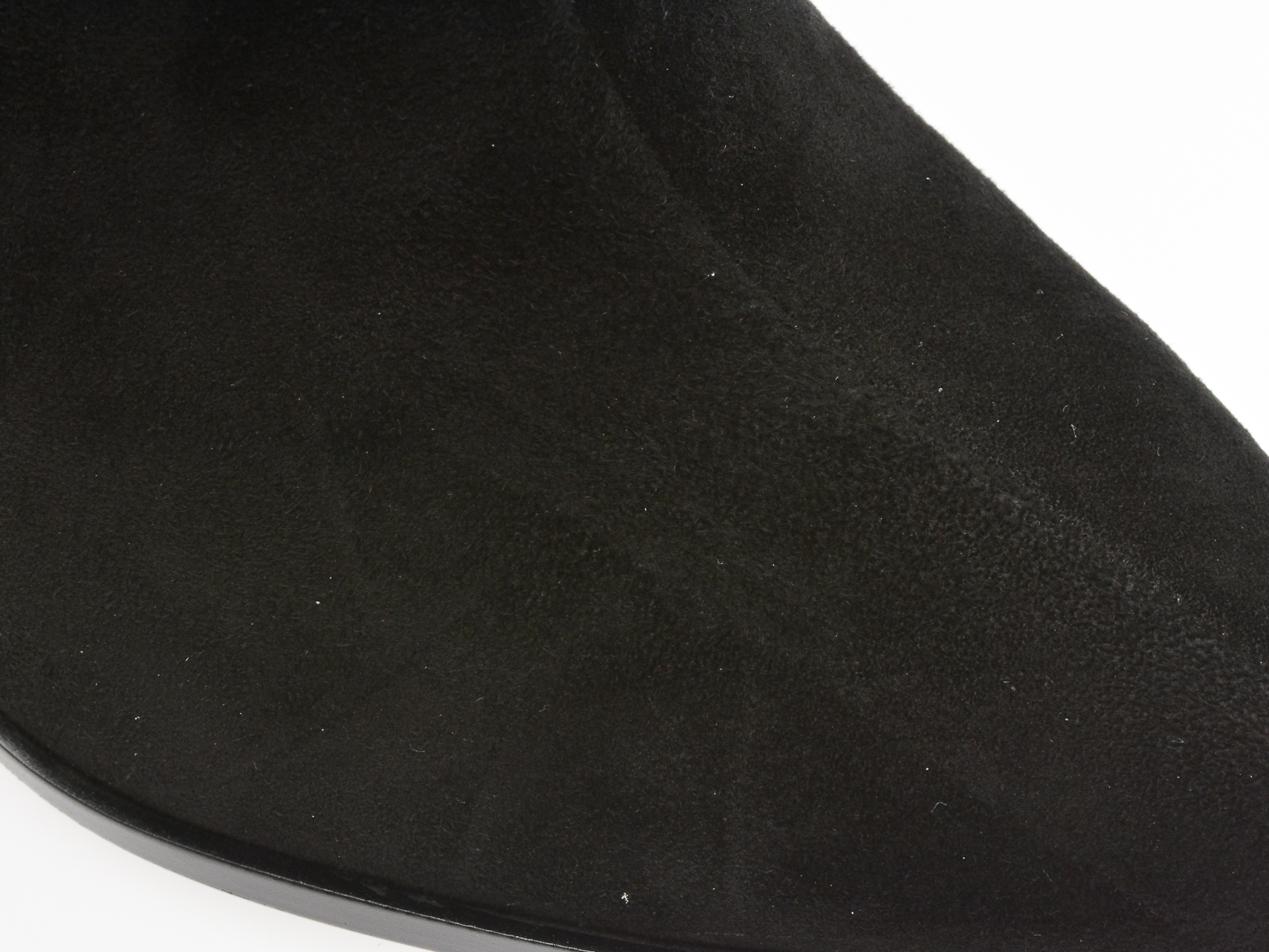 Poze Botine EPICA negre, 13606B, din piele intoarsa