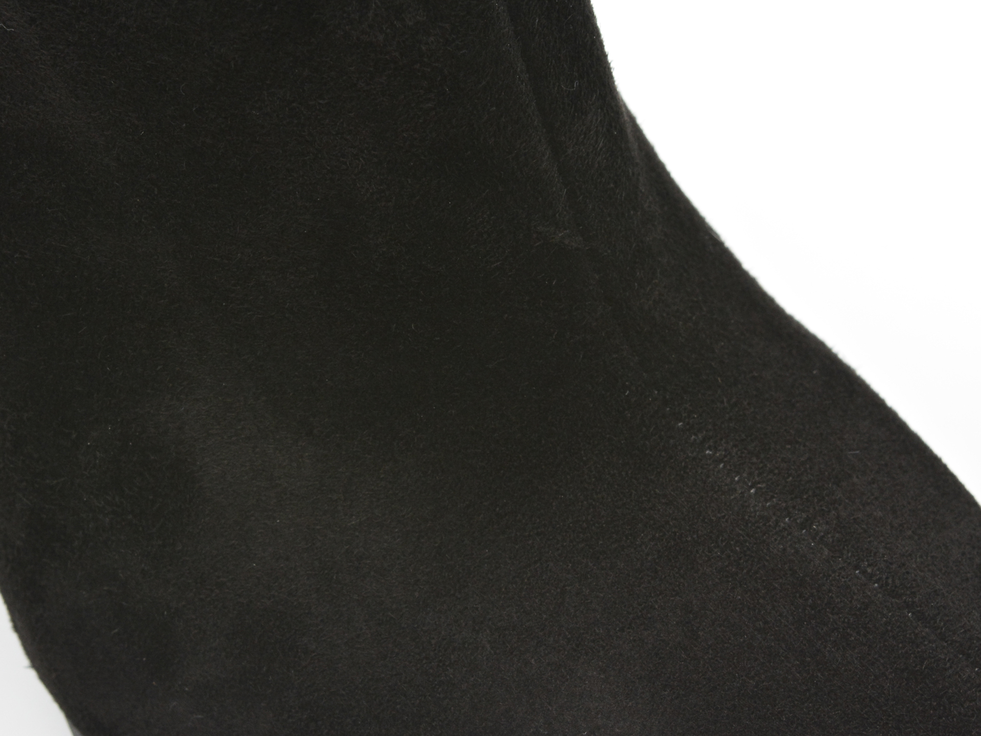 Poze Botine EPICA negre, 71435, din piele intoarsa