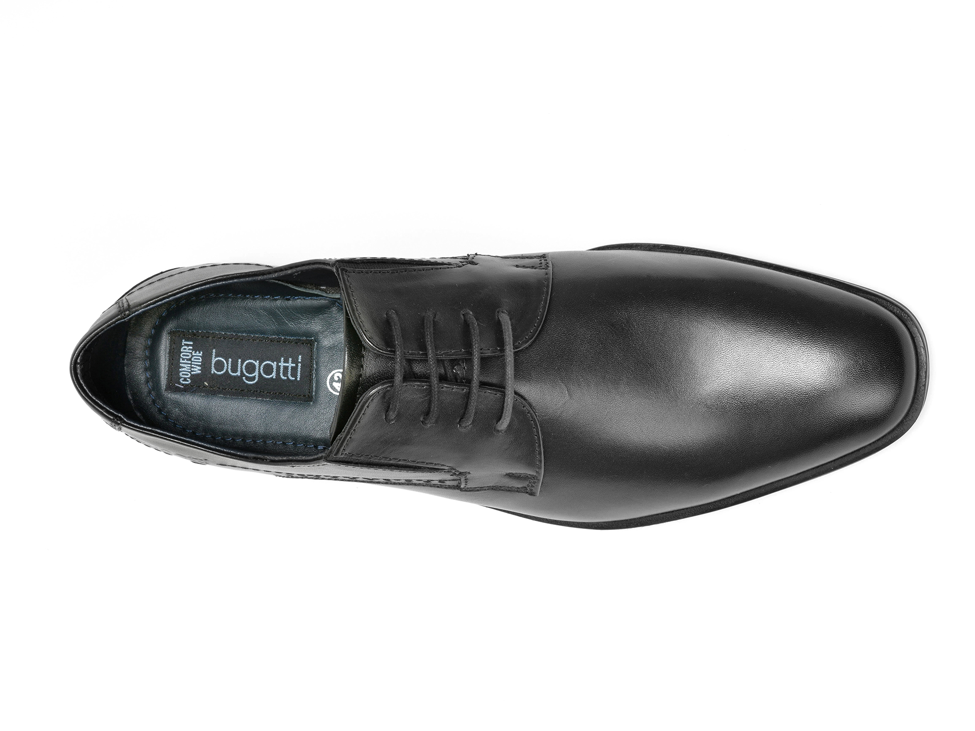 Pantofi BUGATTI negri, R0208, din piele naturala - 5 | YEO