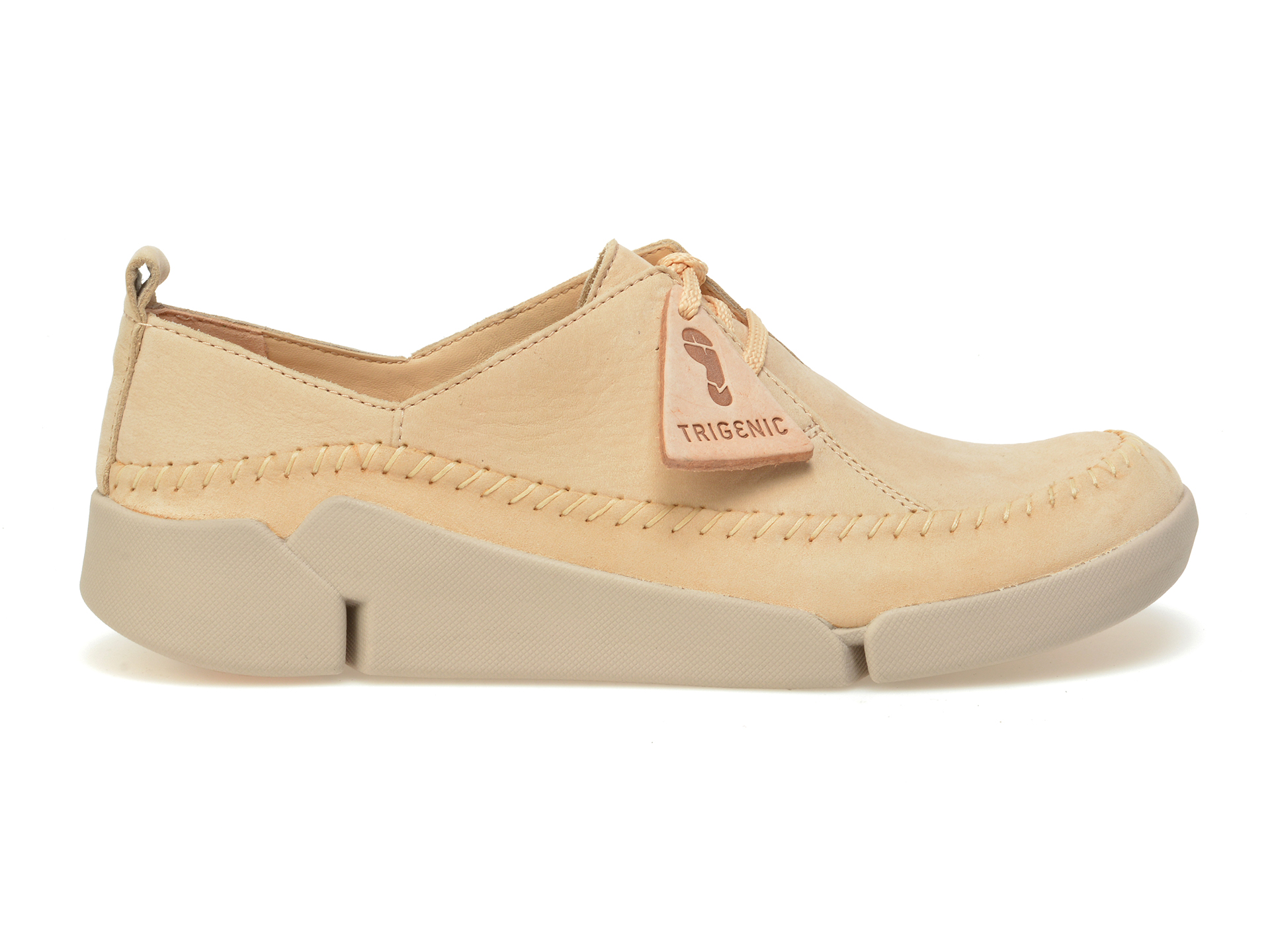 Pantofi CLARKS nude, 6126187, din nabuc