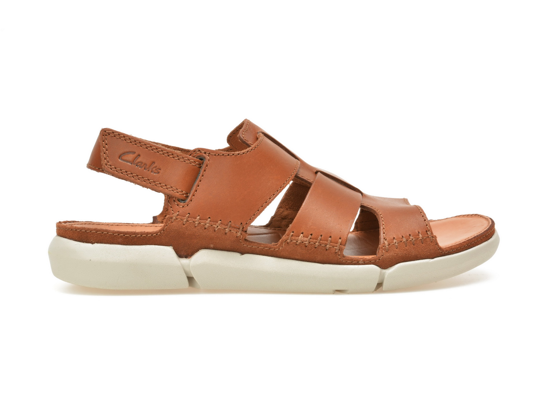 Sandale CLARKS maro, 6124045, din piele naturala