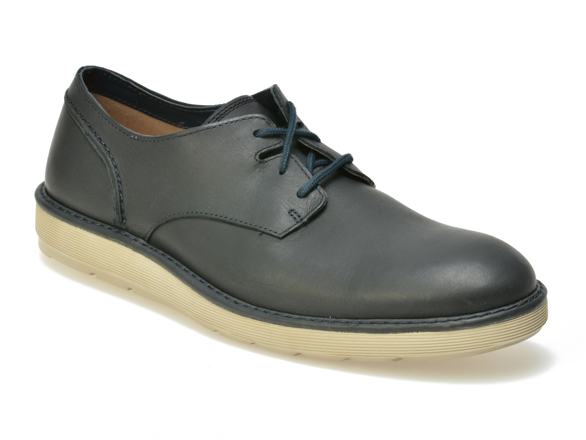 Pantofi CLARKS bleumarin, 6124467, din piele naturala