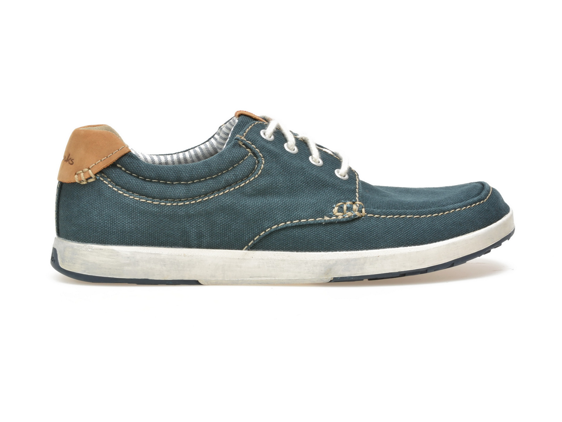 Pantofi CLARKS bleumarin, 358614, din material textil