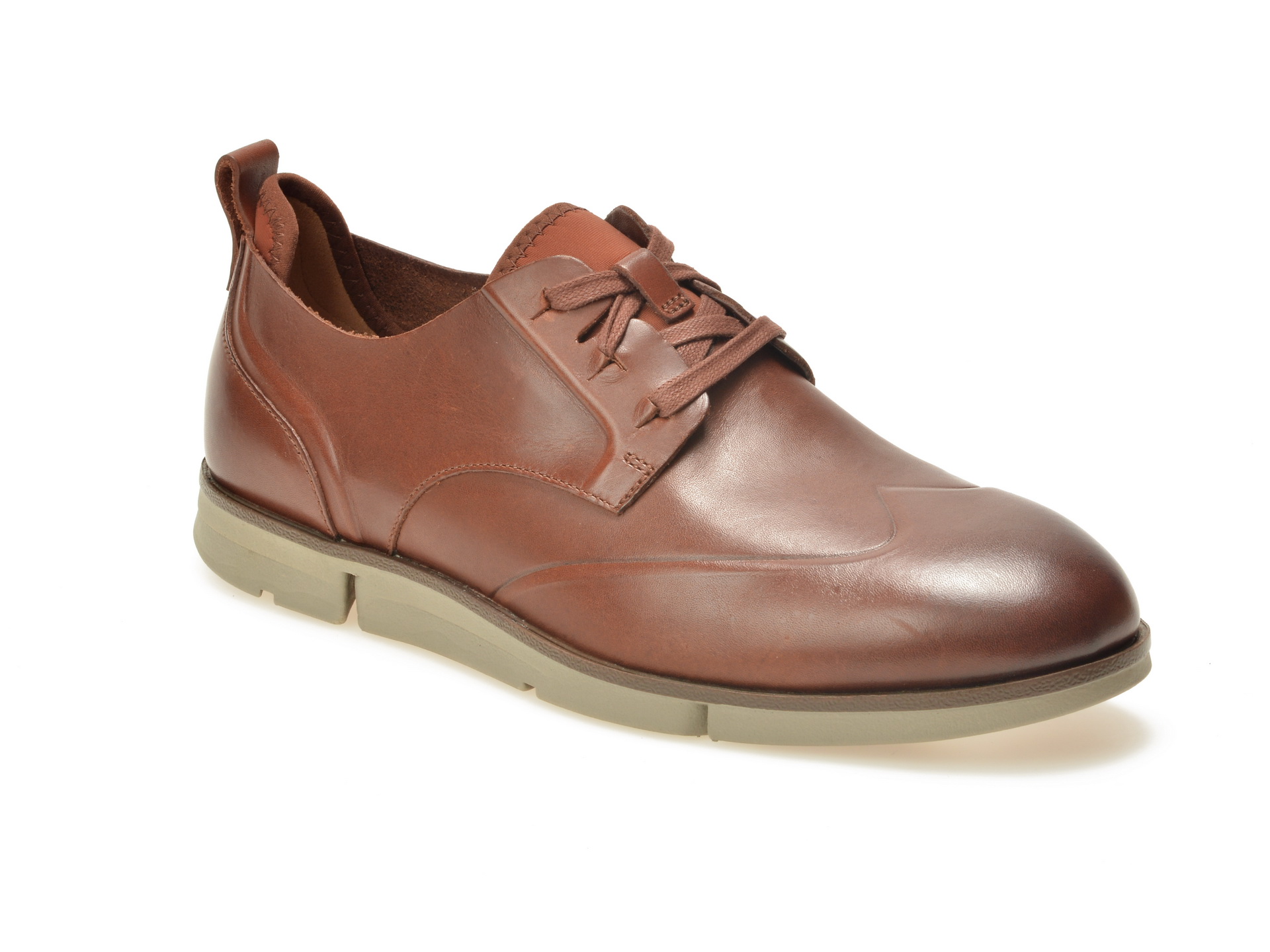 Pantofi CLARKS maro, 6128345, din piele naturala