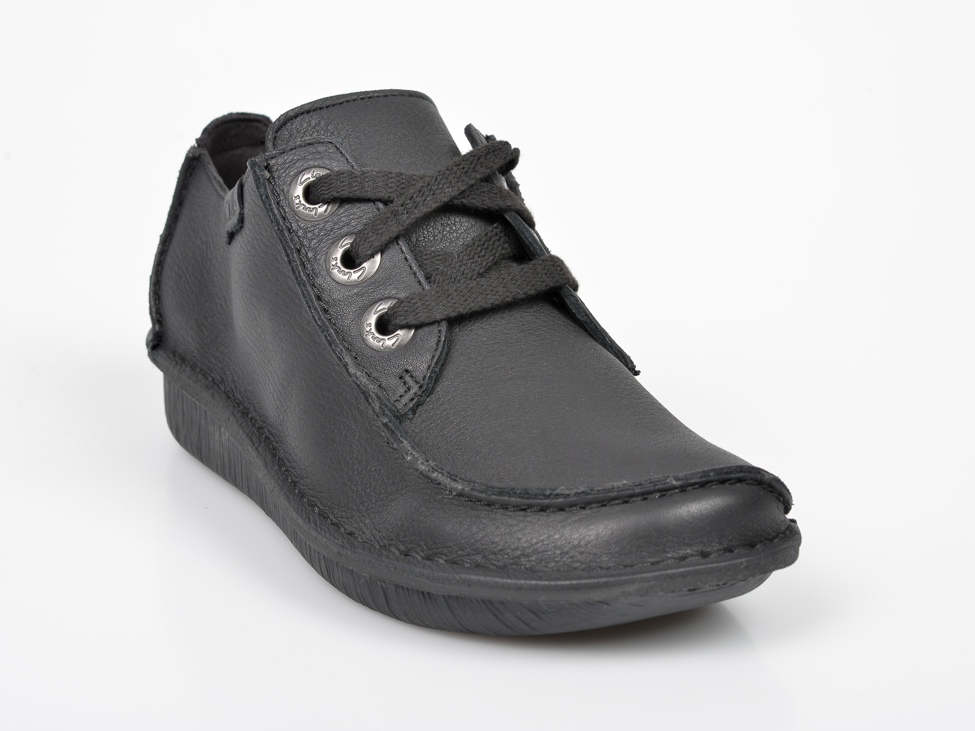 Pantofi CLARKS negri, Funny Dream, din piele naturala