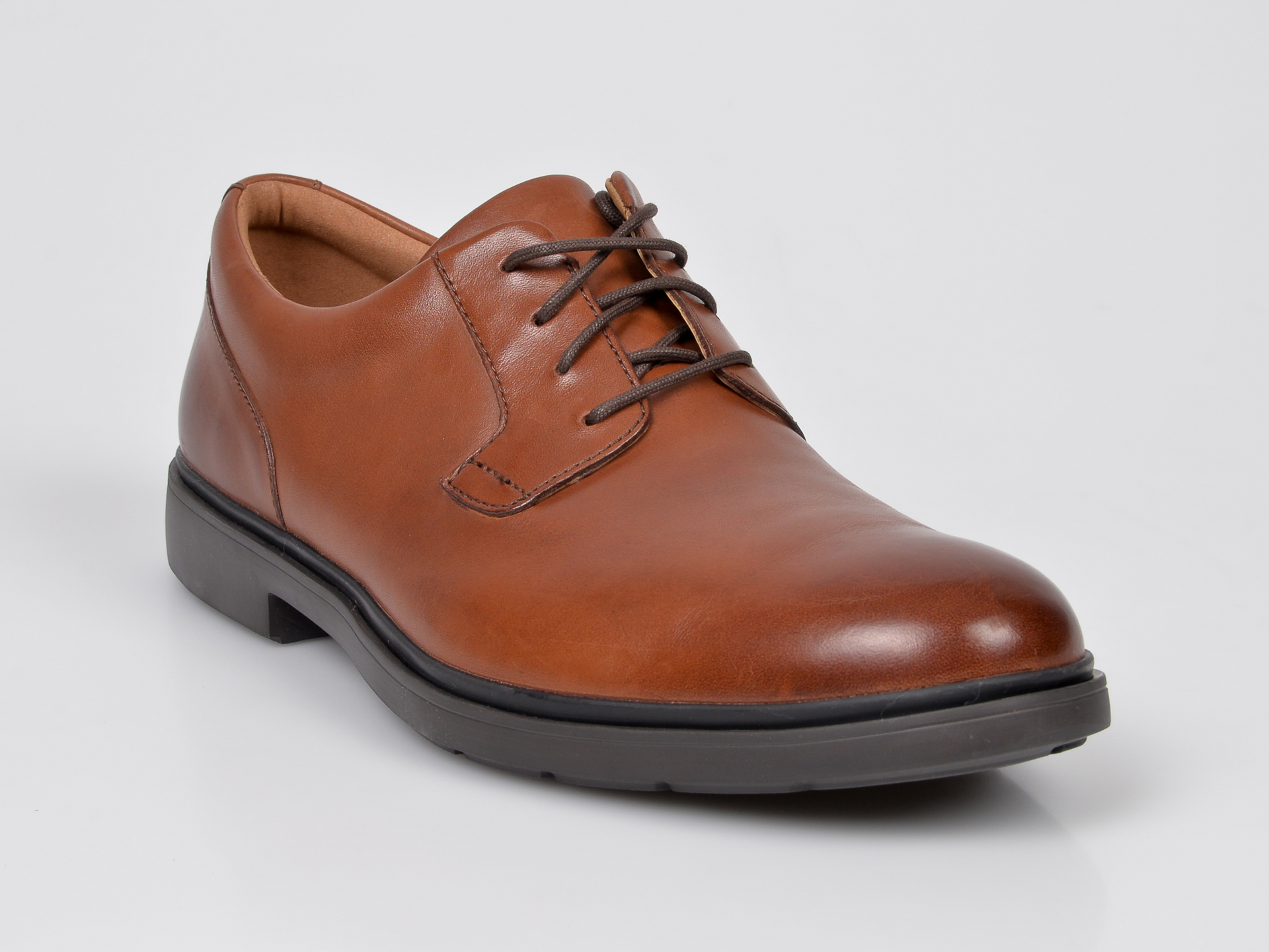 Pantofi CLARKS maro, Un Tailor Tie, din piele naturala