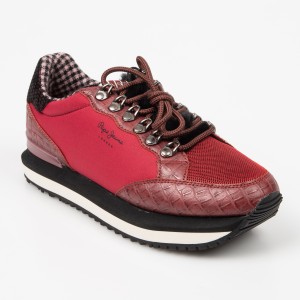 Pantofi sport PEPE JEANS visinii, LS30905, din material textil