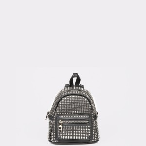 Rucsac STEVE MADDEN negru, Bscotti, din piele ecologica