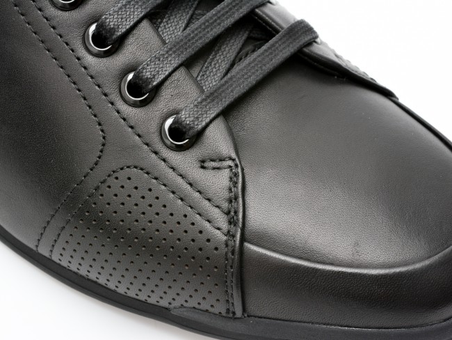 Dent Drive away Refusal Pantofi HUGO BOSS negri, 1262, din piele naturala | otter.ro