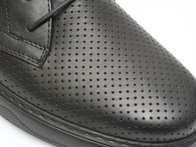 menu Legitimate elite Pantofi OTTER negri, 55630, din piele naturala | otter.ro