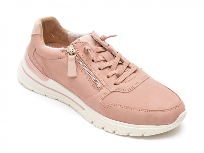Opaque Intuition Long Pantofi SALAMANDER roz, 34401, din nabuc | otter.ro