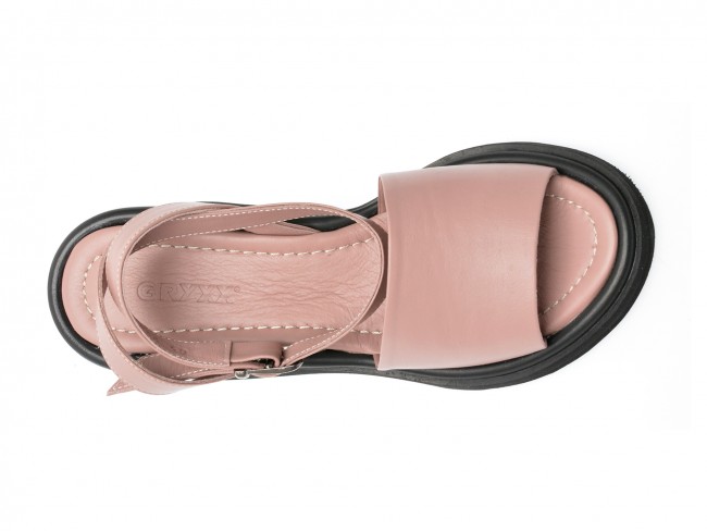 Sandale GRYXX roz, 22291, din piele naturala | otter.ro