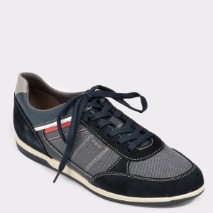 Pantofi sport GEOX bleumarin, U824Gb, din material textil