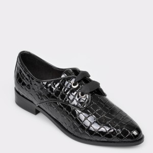 Pantofi ALDO negri, Gemelli, din piele ecologica