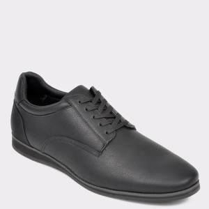 Pantofi ALDO negri, Toppole, din piele ecologica