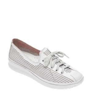Pantofi FLAVIA PASSINI albi, 0182096, din piele naturala