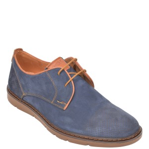 Pantofi OTTER bleumarin, 59251, din nabuc