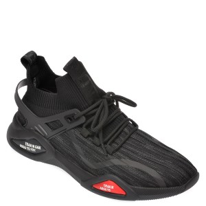 Pantofi sport BITE THE BULLET negri, 92026, din material textil