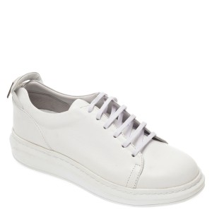 Pantofi sport FLAVIA PASSINI albi, 2303, din piele naturala