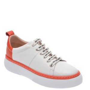 Pantofi sport FLAVIA PASSINI albi, 826403, din piele naturala