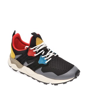 Pantofi sport FLOWER MOUNTAIN negri, 2014760, din material textil