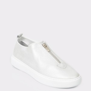 Pantofi FLAVIA PASSINI albi, 4251001, din piele naturala