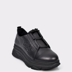 Pantofi FLAVIA PASSINI negri, 4252134, din piele naturala