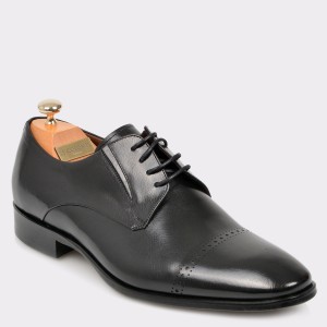 Pantofi LE COLONEL negri, 50818, din piele naturala