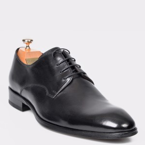 Pantofi LE COLONEL negri, 32765, din piele naturala