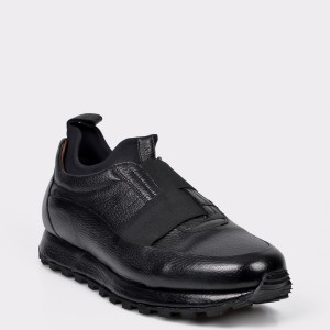 Pantofi LE COLONEL negri, 49410, din piele naturala