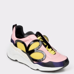Pantofi sport KAT MACONIE FOR EPICA roz, din piele ecologica