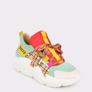 Pantofi sport FLAVIA PASSINI multicolori, Gm3013, din material textil