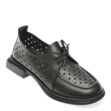 Pantofi casual FLAVIA PASSINI negri, 1373539, din piele intoarsa