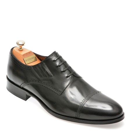 Pantofi eleganti LE COLONEL negri, 509301, din piele naturala