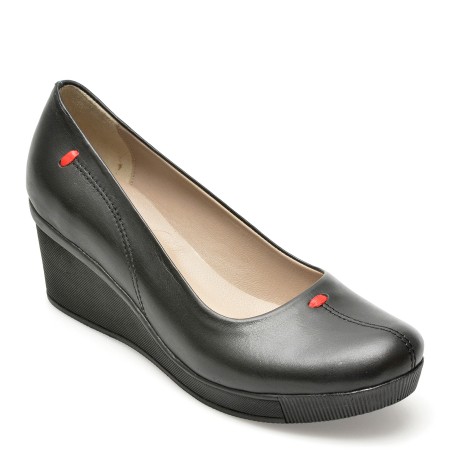 Pantofi FLAVIA PASSINI negri, 66, din piele naturala
