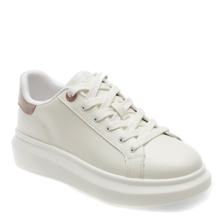 Pantofi sport ALDO albi, REIA690, din piele ecologica