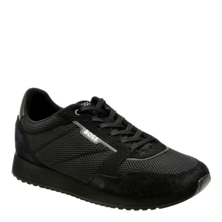 Pantofi sport BOSS negri, 73581, din material textil