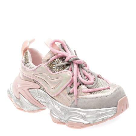 Pantofi sport FLAVIA PASSINI roz, 2163, din material textil