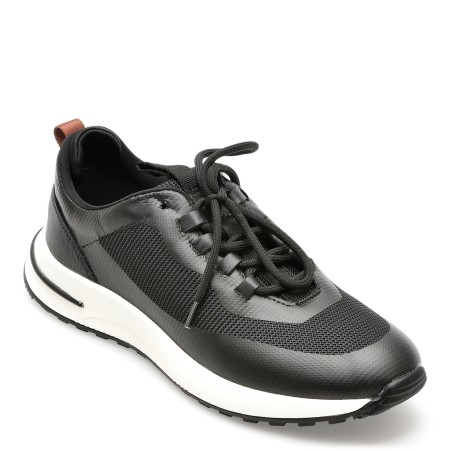 Pantofi sport PESETTO negri, 294001, din material textil