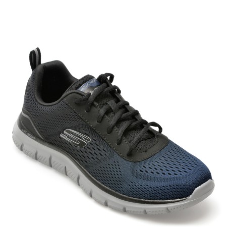 Pantofi sport SKECHERS bleumarin, TRACK, din material textil