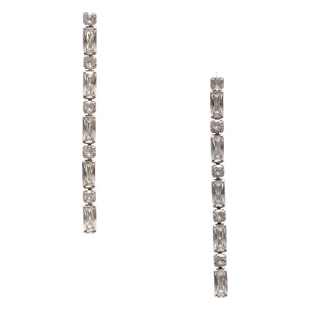 Cercei ALDO argintii, ATLEE973, din metal, femei