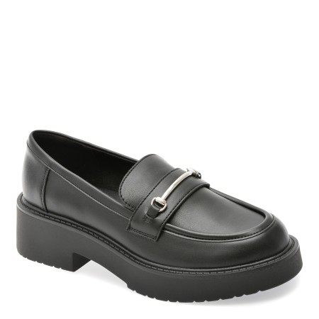 Mocasini casual ALDO negri, 13804483, din piele ecologica, femei