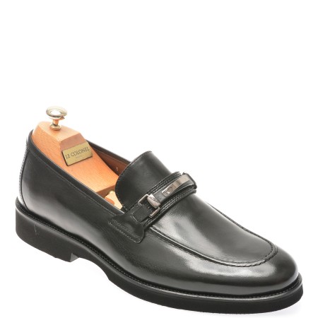 Mocasini casual LE COLONEL negri, 44708, din piele naturala, barbati