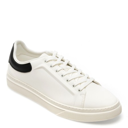 Pantofi ALDO albi, STEPSPEC100, din piele ecologica, barbati