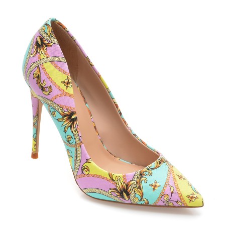 Pantofi stiletto. , Culoare Multicolor | otter.ro